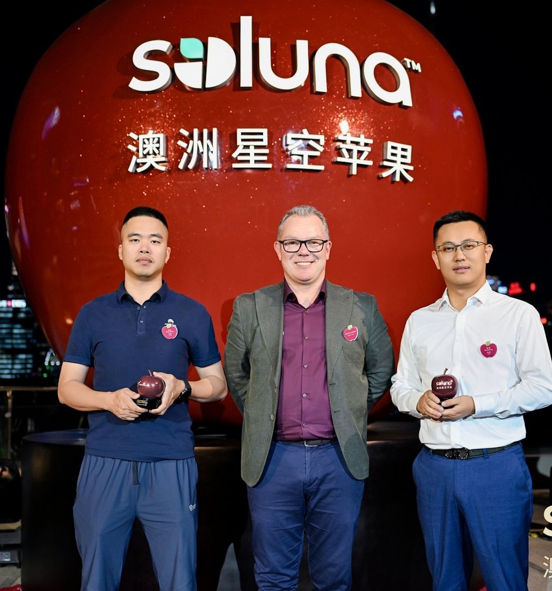 Soluna Australian apples launch in mainland China